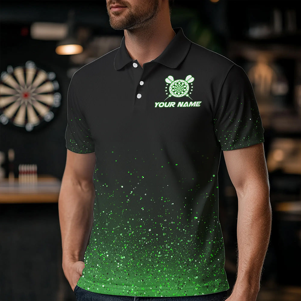 Black and Green glitter Lucky Darts Custom St Patrick Day Darts for Team NQS9363