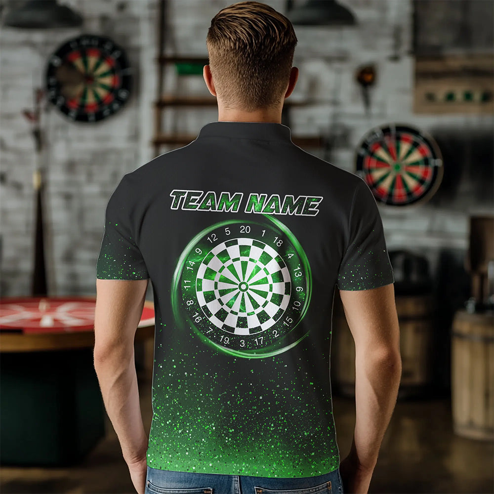 Black and Green glitter Lucky Darts Custom St Patrick Day Darts for Team NQS9363