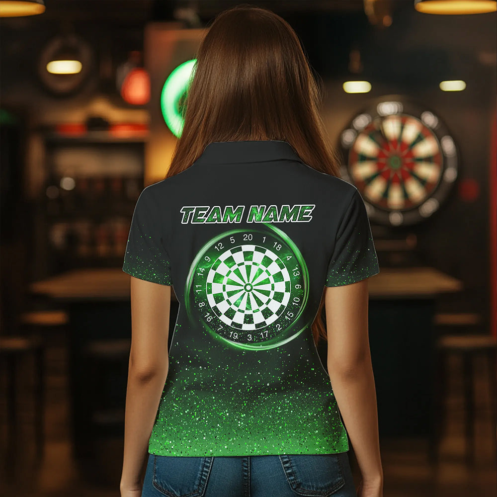 Black and Green glitter Lucky Darts Custom St Patrick Day Darts for Team NQS9363