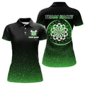 Black and Green glitter Lucky Darts Custom St Patrick Day Darts for Team NQS9363