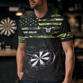 Green camo American Flag Dart, Custom Patriotic Darts Team NQS9519