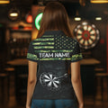 Green camo American Flag Dart, Custom Patriotic Darts Team NQS9519