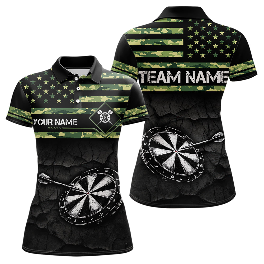 Green camo American Flag Dart, Custom Patriotic Darts Team NQS9519