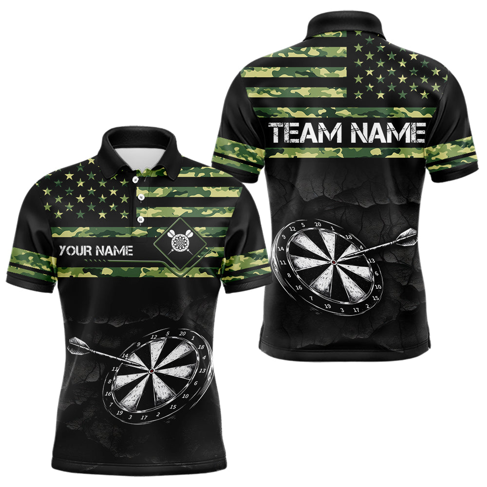 Green camo American Flag Dart, Custom Patriotic Darts Team NQS9519