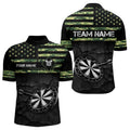 Green camo American Flag Dart, Custom Patriotic Darts Team NQS9519