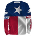 Texas Slam Redfish Puppy Drum, Speckled Trout, Flounder Texas State Flag Customize Name All Over Printed NQS444