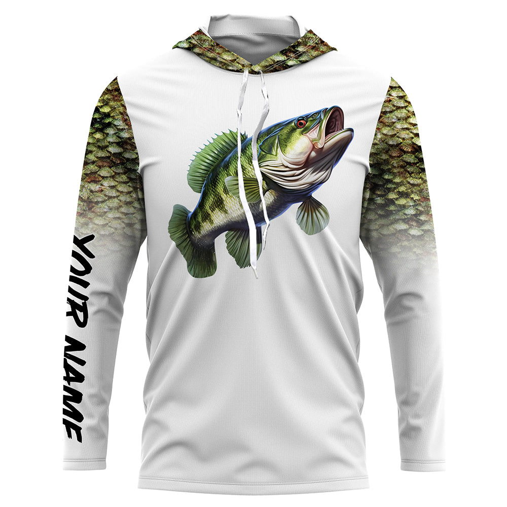 Largemouth Bass Fishing 3D All Over print personalized fishing apparel NQS576