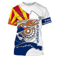 AZ Arizona Trouts fly fishing custom name performance fishing NQS3607