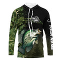 Crappie fishing camouflage Custom long sleeve Fishing, women, Crappie Fishing NQS4124