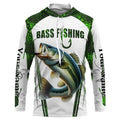 Bass fishing green camo Custom Funny Fishing, Gift For Fisherman NQS5456