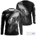 Rainbow Trout performance Fishing Custom Trout Fishing Long Sleeve Tournament Fishing