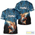 Redfish puppy drum Fishing blue camo Custom UV protection long sleeves fishing