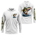 Largemouth Bass fishing Custom name Long sleeve Fishing, Bass Fishing NQS4340