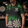 Green Shamrock Darts Board pattern Lucky Darts Custom St Patrick Day Team Darts NQS9389