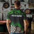 Green Shamrock Darts Board pattern Lucky Darts Custom St Patrick Day Team Darts NQS9389