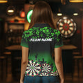 Green Shamrock Darts Board pattern Lucky Darts Custom St Patrick Day Team Darts NQS9389