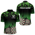 Green Shamrock Darts Board pattern Lucky Darts Custom St Patrick Day Team Darts NQS9389