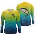Tuna fishing scales bubble Custom Name UV protection UPF 30+ custom saltwater fishing NQS3230