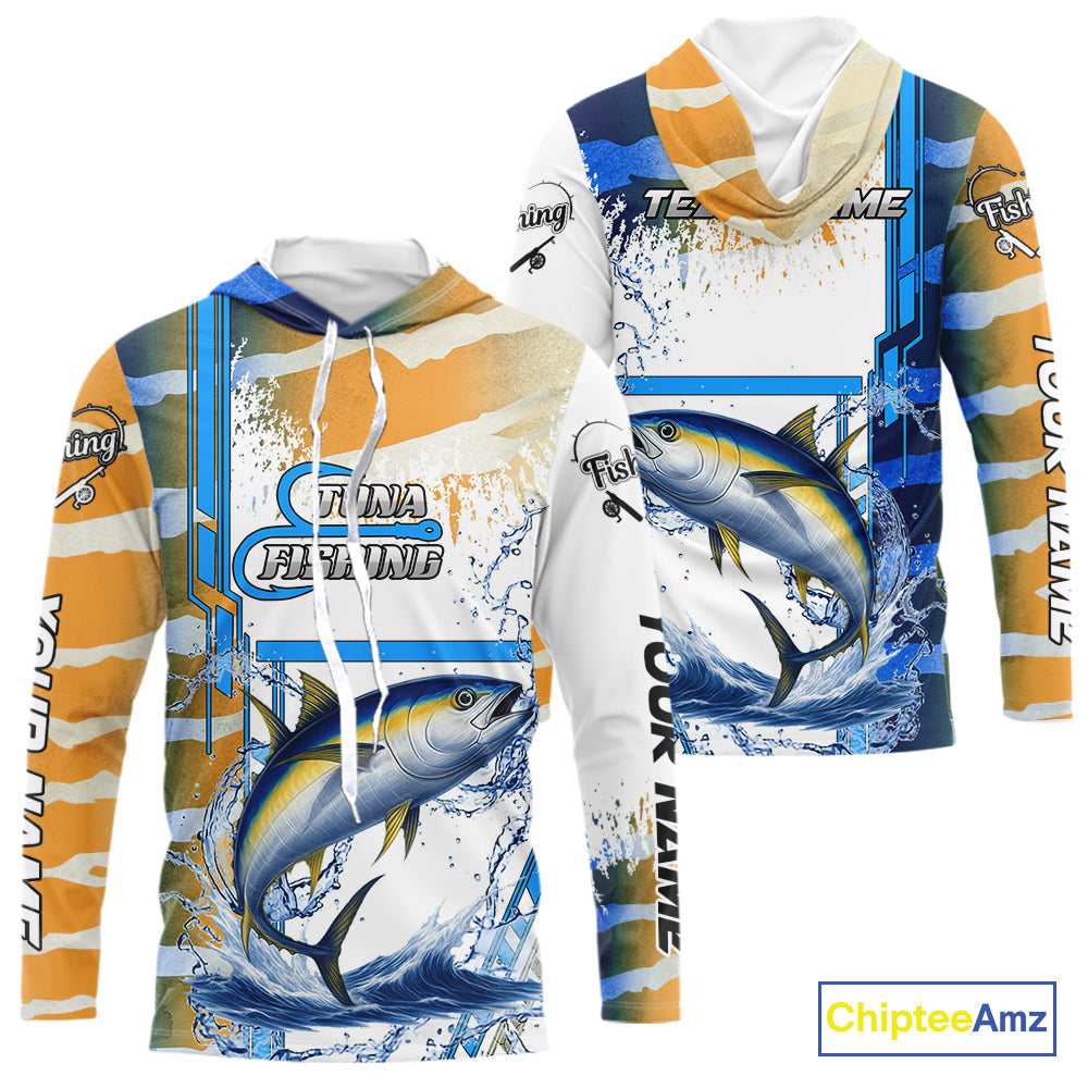 Tuna fishing scales custom Tuna fishing team, Tuna fishing apparel NQS9998
