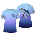 Wahoo fishing Custom Name UV protection UPF 30+ fishing, deep sea fishing tournament NQS3958