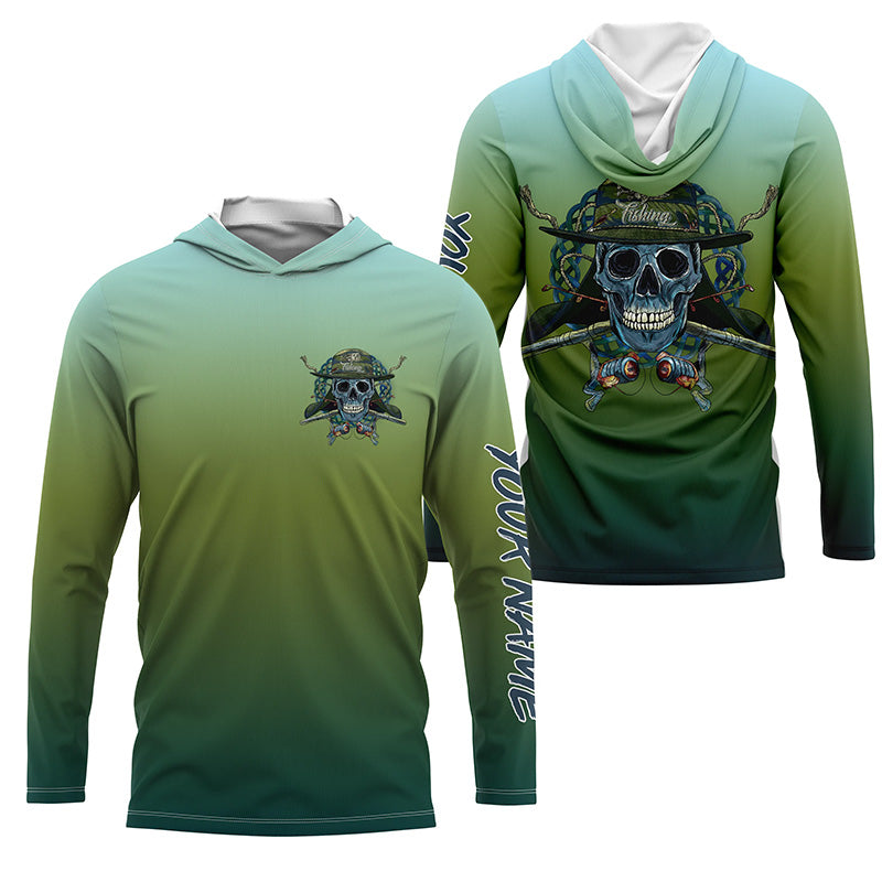 Fish reaper fishing Custom UV sun protection Long sleeve Fishing, Fishing Gift for fisherman NQS4600