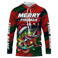 Personalized funny Christmas Walleye Fishing, Mery Fishmas Fishing gift, women, kid NQS9007