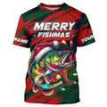 Personalized funny Christmas Walleye Fishing, Mery Fishmas Fishing gift, women, kid NQS9007