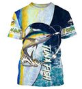 Tuna fishing Saltwater Fish ocean camo UV protection customize name fishing - NQS1352