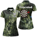 Green Camo Dart Board, Custom Darts Team, Darts Gifts NQS9059