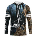 Catfish Fishing Camo Customize Name Long Sleeve Fishing Personalized Fishing Gifts NQS396