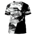 Ice fishing walleye winter camo custom name sun protection long sleeve fishing, walleye NQS3838