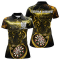 Personalized Yellow Lightning Thunder Storm Tiger Darts Custom Dart Team NQS9465