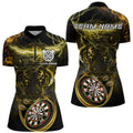 Personalized Yellow Lightning Thunder Storm Tiger Darts Custom Dart Team NQS9465
