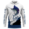 Sailfish fishing saltwater sportfishing Custom Name UV protection UPF 30+ fishing NQS3013