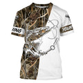 Salmon Tattoo Fishing performance fishing UV protection customize name long sleeves NQS646