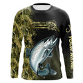 Salmon fishing camouflage Custom performance long sleeve Fishing, Salmon Fishing NQS9073