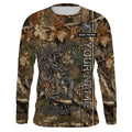 Largemouth Bass fishing custom camouflage fishing Performance Long Sleeve UV protection NQS2437