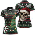 Funny Ugly Christmas pattern Santa Skull Dart, Custom Xmas Dart Gifts NQS9083