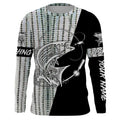 Striped bass fishing scales Custom striper Fishing Performance UV Protection fishing NQS2443