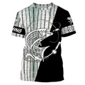 Striped bass fishing scales Custom striper Fishing Performance UV Protection fishing NQS2443