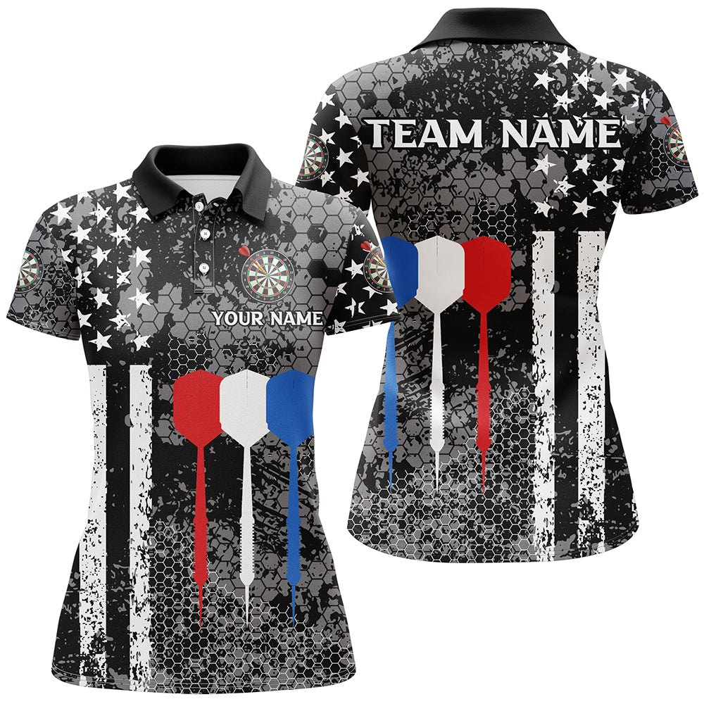 Black and White American Flag Dart, Custom Patriotic Dart NQS9107