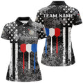 Black and White American Flag Dart, Custom Patriotic Dart NQS9107