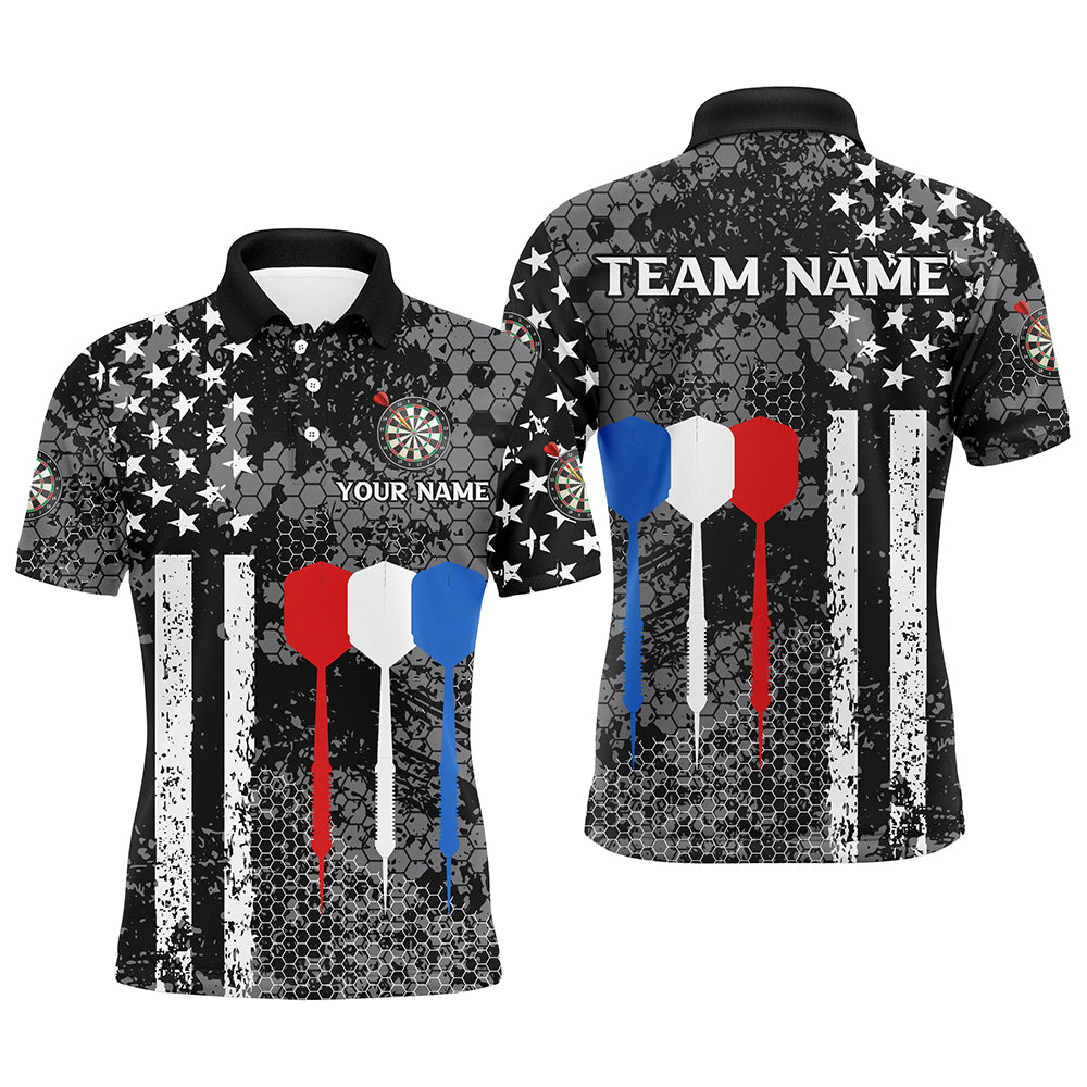 Black and White American Flag Dart, Custom Patriotic Dart NQS9107