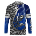 Bass fishing fish reaper fish hook fish skull Custom Name 3D All over Printed UV Protection NQS4065