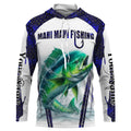 Mahi mahi fishing blue camo Custom Funny Fishing UV Protection Gift For Fisherman NQS5651