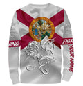 Offshore Slam Mahi mahi, Tuna, Sailfish fishing Florida State Flag custom name 3D All Over print NQS465