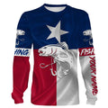 Redfish Puppy Drum Tattoo fishing Texas Flag 3D All Over print saltwater personalized fishing apparel NQS399