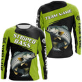 Striped Bass fishing Custom Long Sleeve Tournament Fishing, Performance Striper Fishing NQS8186