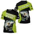 Striped Bass fishing Custom Long Sleeve Tournament Fishing, Performance Striper Fishing NQS8186