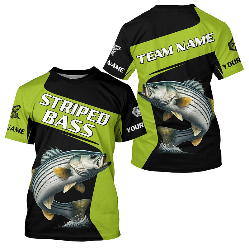 Striped Bass fishing Custom Long Sleeve Tournament Fishing, Performance Striper Fishing NQS8186